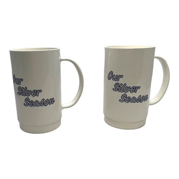 Houston Astros 25th Anniversary Mugs Set of 2 Vintage 1986 - Picture 3 of 8